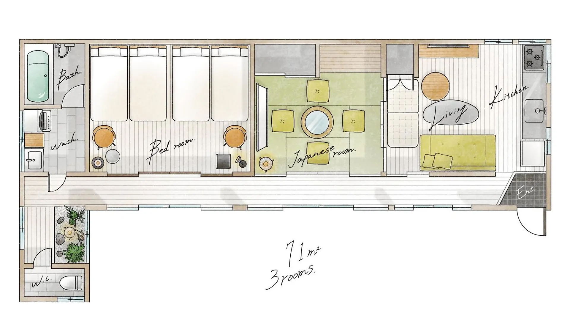 Apartment Villa Myoden Ichikawa